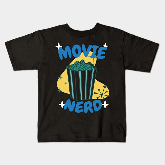 movie nerd Kids T-Shirt by juinwonderland 41